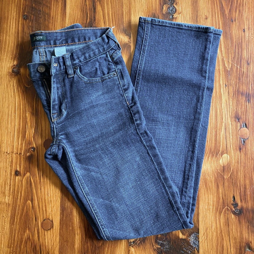 J. Crew Matchstick Straight Leg Jeans, Size 27